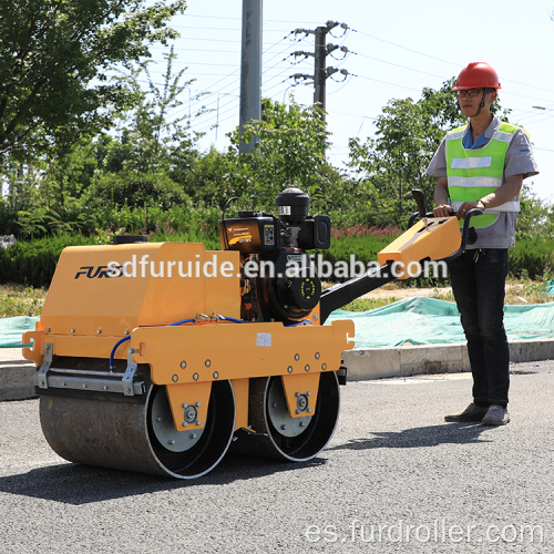 Rodillo peatonal hidrostático de doble tambor (FYLJ-S600C)